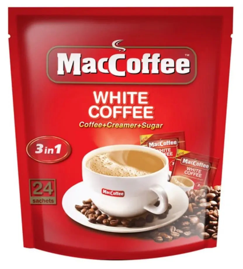 Maccofee White Coffee Promo Box 500g